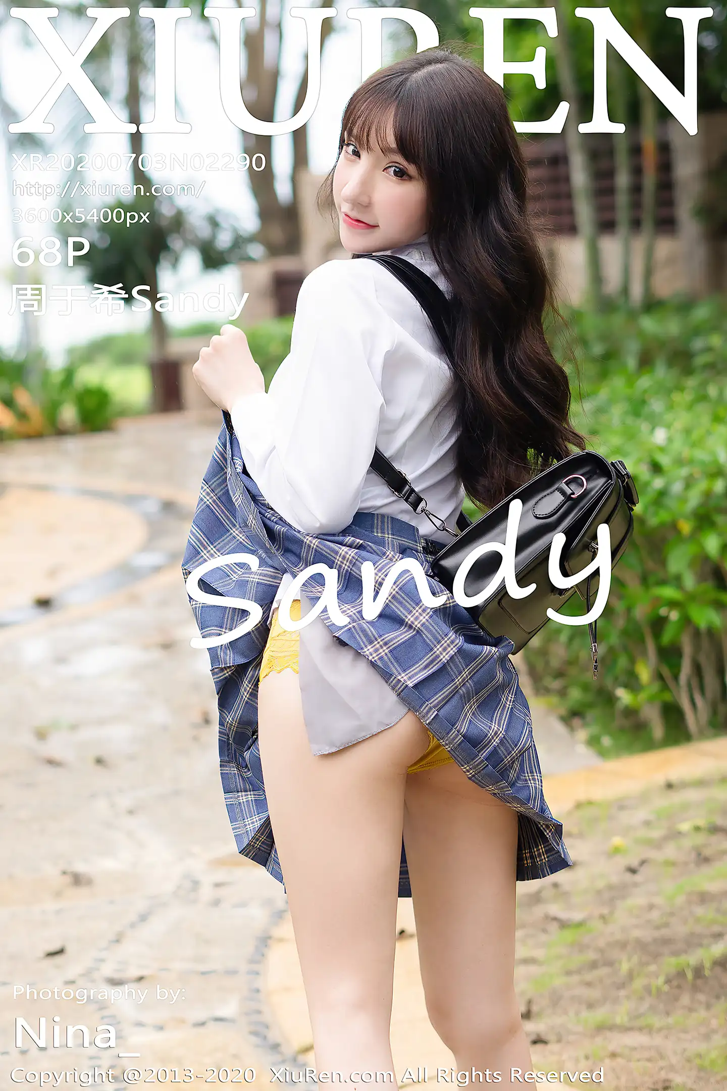 [XiuRen秀人网]No.2290_女神周于希Sandy三亚旅拍清纯学生制服半脱露性感内衣诱惑写真68P-秀人网 - XiuRen.Space